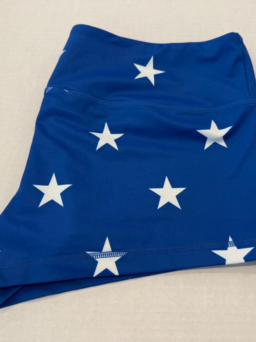 Feed Me Fight Me Stars Shorts | Blue Red White | Size Large